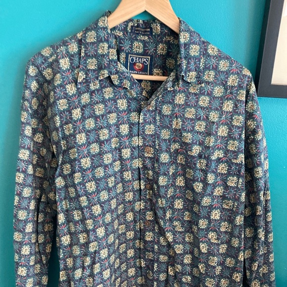 Chaps Plaid Long Sleeve - Picture 2 of 3